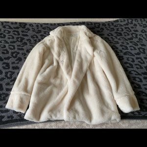 Luca + Grae White Coat Size S